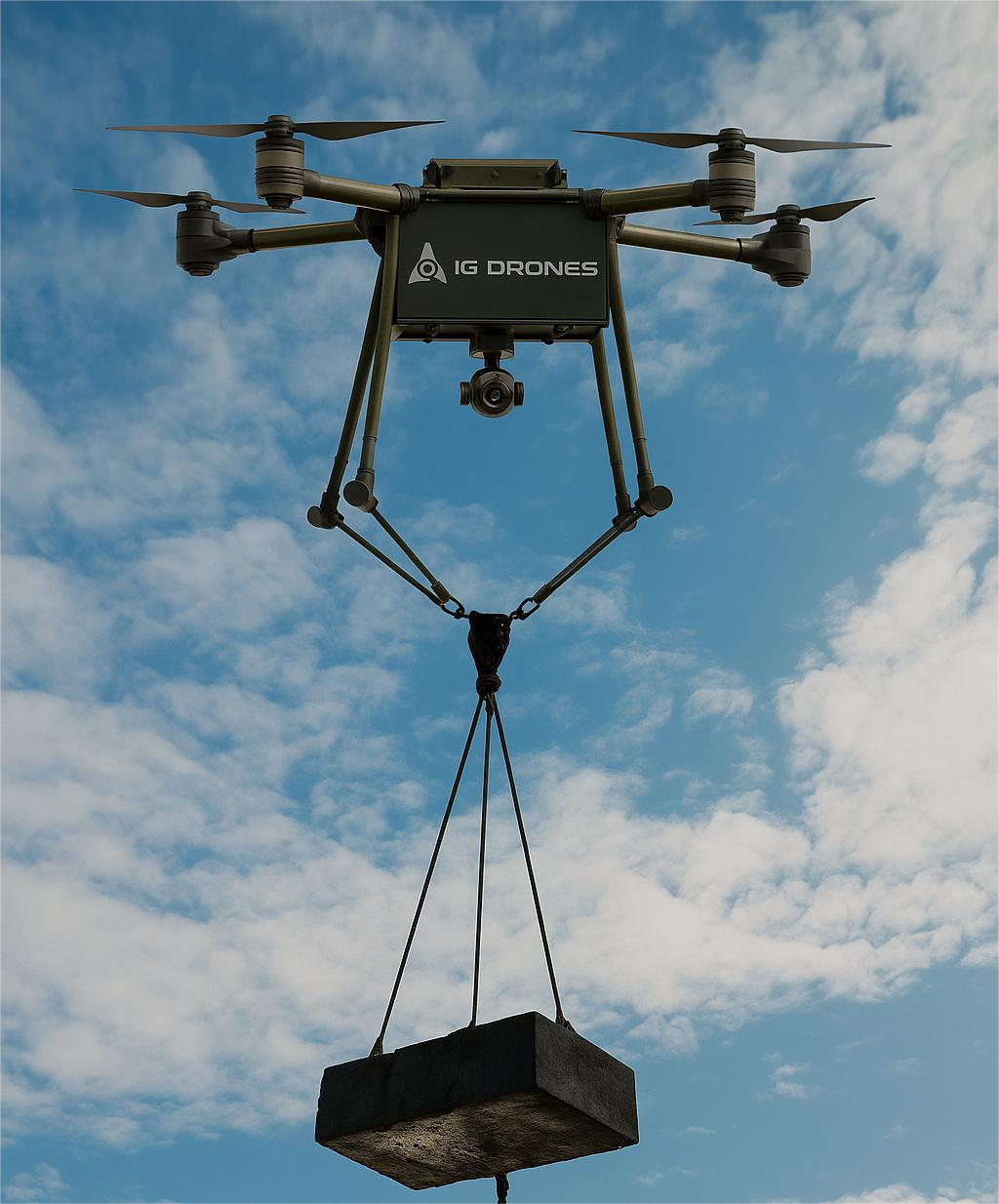 Image of skyhwak drone weight.